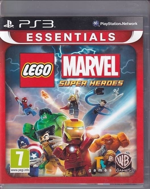 Lego Marvel Superheroes  - PS3 Essentials (B Grade) (Genbrug)